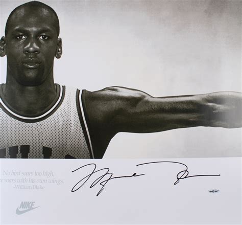 michael jordan wings poster original|michael jordan signed poster.